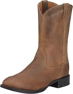 Men's Heritage Roper Wide Square Toe Western Boot