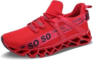 Mens Walking Shoes Running Non Slip Blade Type Sneakers