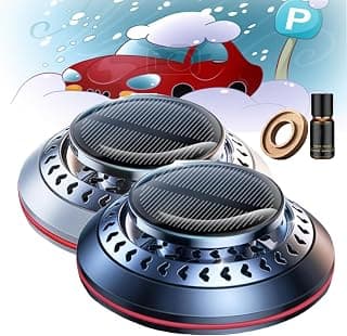 Bikenda™ Electromagnetic Molecular Interference Antifreeze Snow Removal Instrument, Bikenda Vehicle Microwave Molecular Deicing Instrument, Car Diffusers for Essential Oils (Black+Silver)