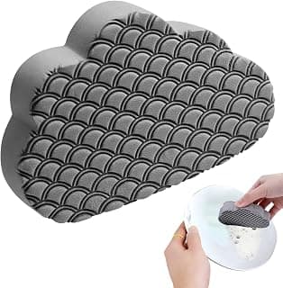 Cleaning Sponges Bathroom | Cloud-Shape Dish Sponge Super Absorbent | Non-Scratch Fish-Scale Dish Sponges for Washing Dishes, Cleaning Supplies for Kitchen Bathroom Household Suanq