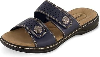 Women's Betsy comfort footbed slide Sandal with adjustable straps and +Comfort