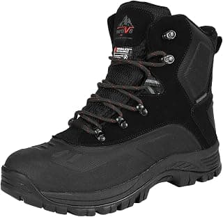 Men's Insulated Waterproof Hiking Winter Snow Boots