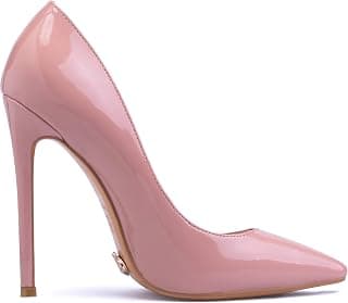 Leona - Women's Classic & Sexy Pointed Toe Slip on Pumps with 5" Stiletto High Heels. Handmade to Perfection.