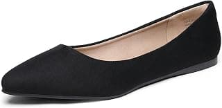 Sole Classic Fancy Women's Casual Pointed Toe Ballet Comfort Soft Slip On Flats Shoes