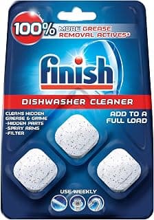 Finish In-Wash Dishwasher Cleaner: Clean Hidden Grease & Grime, 3ct