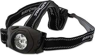 Rayovac Virtually Indestructible 50-Lumen 3AAA LED Headlight with Batteries (DIYHL3AAA-B)