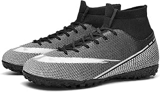Mens Soccer Cleats,Professional Spikes Soccer Shoes,Indoor/Outdoor Competition/Training/Athletic Big Boy's Sneakers