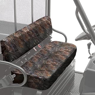 KEMIMOTO Seat Cover Compatible with Kawasaki Mule 4010 3010 4000 2001-2022, UTV Bench Seat Cover