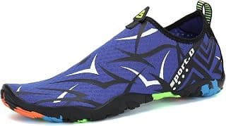 Mens Womens Water Shoes Quick-Dry Aqua Beach Shoe for Swimming Pool Diving Surfing Water Sports