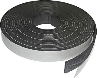 Small Parts Roll-N-Cut Flexible Magnet Tape Refill, 1/16-Inch Thick, 1/2-Inch Wide, 15-Feet Length (1 Roll) (7518)