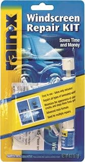 RainX Fix a Windshield Do it Yourself Windshield Repair Kit, for Chips, Cracks, Bulll's-Eyes and Stars