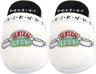 Women's Central Perk White Mule Slippers