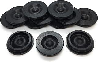 Replacement Kits Brand fits Dexter AL-KO Tiedown Eng Replacement EZ Lube Axle Grease Plugs Hub Dust Cap (12 Pack)