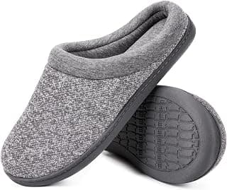 Women's Comfy Memory Foam Slip On House Slippers Washable Indoor/Outdoor Shoes
