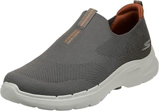 Mens Gowalk 6 - Stretch Fit Slip-on Athletic Performance Walking Shoe Walking Shoe