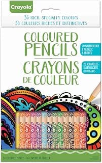 Crayola Coloured Pencils 36-Count Arts & Crafts