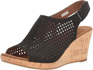 womens BRIAH PERF SLING Wedge Sandal