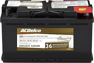 ACDelco 94RAGM Professional AGM Automotive BCI Group 94R Battery