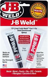 J-B Weld 8265S Original Cold-Weld Steel Reinforced Epoxy - 2 Ounce