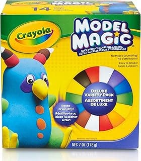 Crayola Model Magic Deluxe Variety Pack, 14 / Pack, Net 7 Ounce