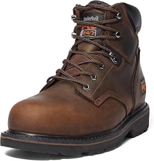 Mens Pit Boss 6 Inch Steel Safety Toe Industrial Work Boot 6 in Pit Boss ST