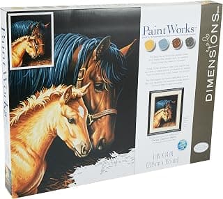 Dimensions Paint by Number Craft Kit, Gentle Touch