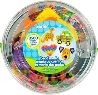 Perler Fun Fusion Fuse Bead Bucket, Bead Mania