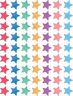 Teacher Created Resources 8897 Watercolor Stars Mini Stickers