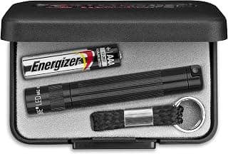 Mag Instruments Maglite Solitaire LED AAA Flashlight Presentation Box, Black