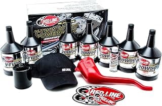 Red Line 90226 Big Twin 20w50 Power Pack Oil Package with K&N High Performance Oil Filter KN-171B