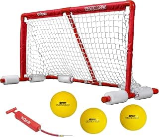 GoSports Floating Water Polo Game Set - Must Have Summer Pool Game - Includes Goal and 3 Balls