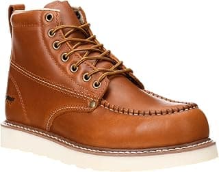 6" Moc Toe Industrial Construction Wedge Boot Pro