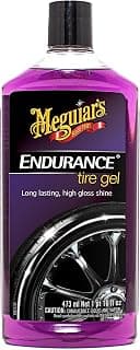Meguiar's G7516 Endurance Tire Gel - 16 oz. Premium Tire Gel for a Lasting Glossy Shine