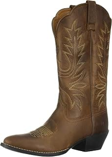 Heritage Western R Toe Western Boots