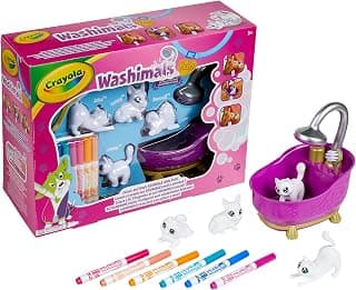 Crayola Scribble Scrubbies, Toy Pet Playset, Gift for Kids, Age 6, 7, 8, 9