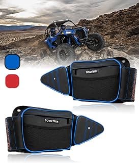 RZR Door Bags, Storage Bags for Front Left and Right RZR Side Door- Water Repellent Zipper Design Compatible with 2014-2023 Polaris RZR XP 1000 Turbo 900XC S900