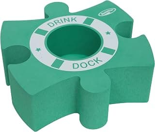 SwimWays Drink Dock Foam Drink Holder, Green