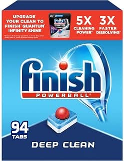 Finish Powerball All in 1 Automatic Dishwasher Detergent Tabs Fresh Scent