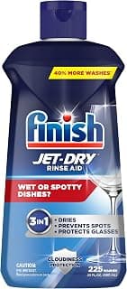 Finish Jet Dry Dishwasher Rinse Agent Liquid, Original, 23 Ounce